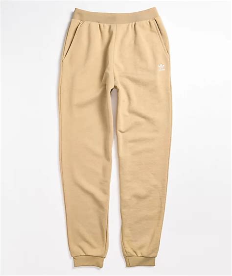 Adidas khaki joggers women's topshop